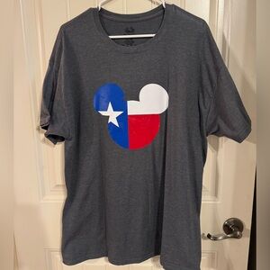 Texas Mickey Mouse t shirt for Disney parks